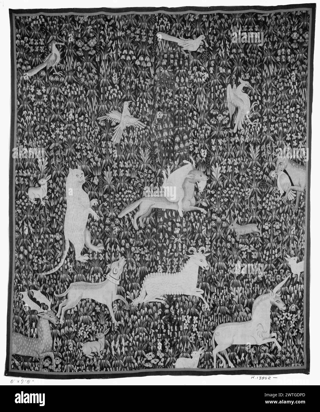 millefleurs-ground-with-unicorn-leopard-cat-ram-stag-lamb-dogs