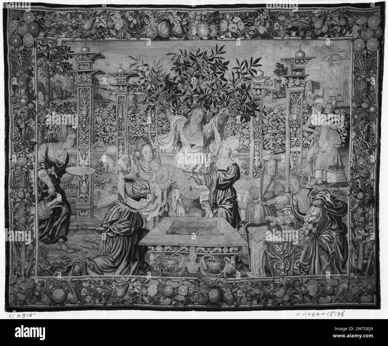 Birth of Adonis. unknown c. 1540 Tapestry Dimensions: H 8'10