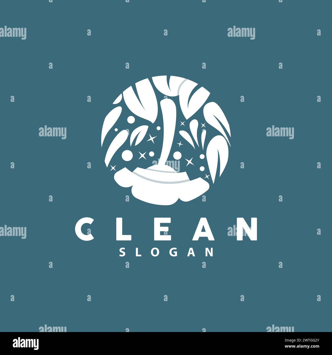 Cleaning Logo, Vector Cleaning Clean Service, Simple Minimalist Design ...