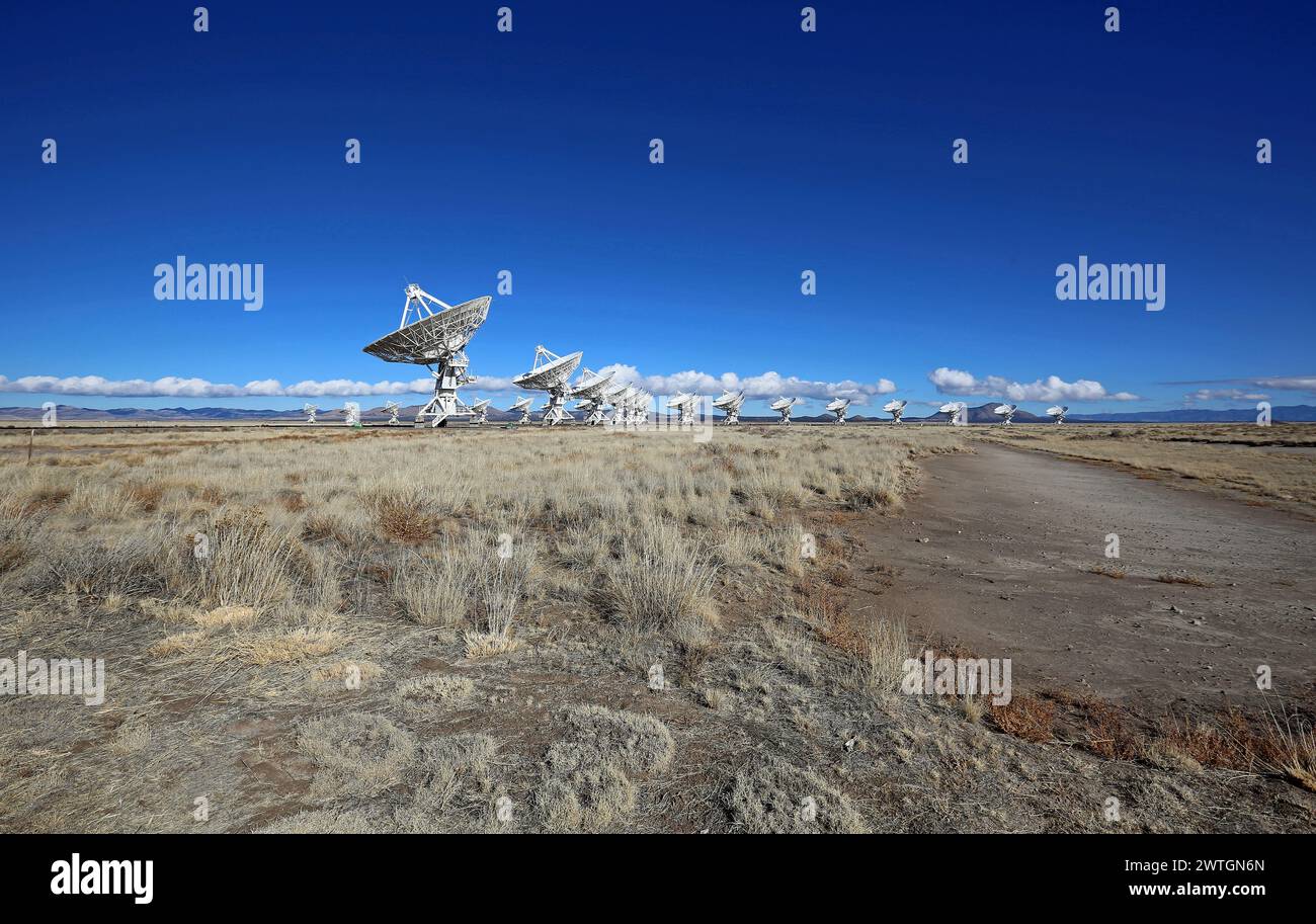 Very Large Array, New Mexico Stock Photo
