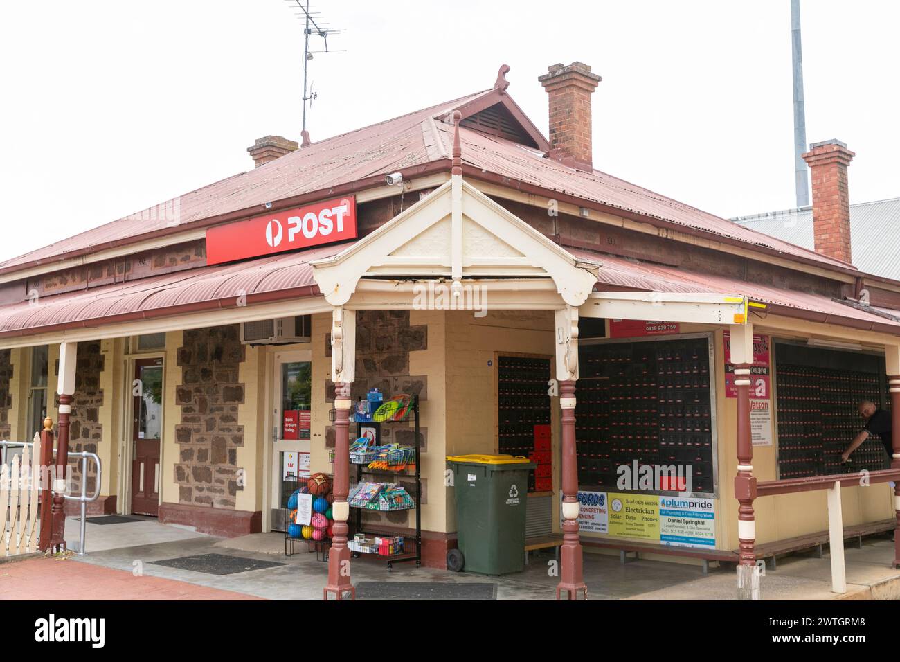 Australia Post office building in the Barossa Valley town of Lyndoch