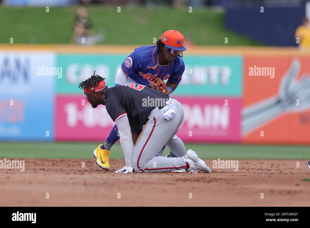 Port St Lucie, FL Washington Nationals left fielder Andrew Pinckney