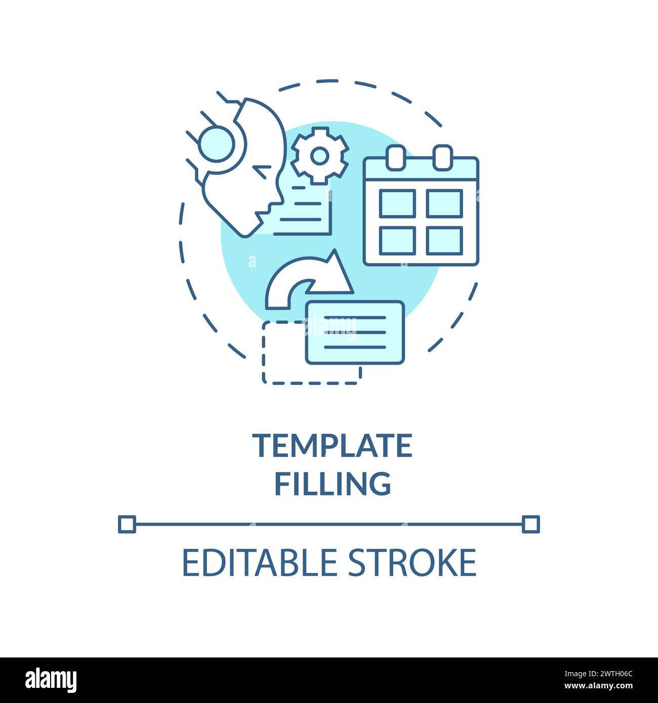 Template filling soft blue concept icon Stock Vector Image Art Alamy Template filling soft blue concept icon Stock Vector Image Art Alamy