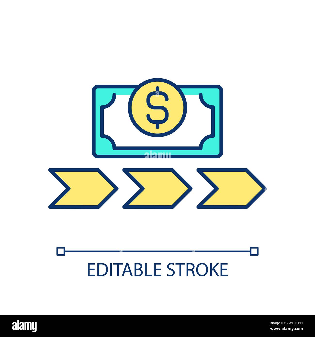 Income streaming Stock Vector Images - Alamy