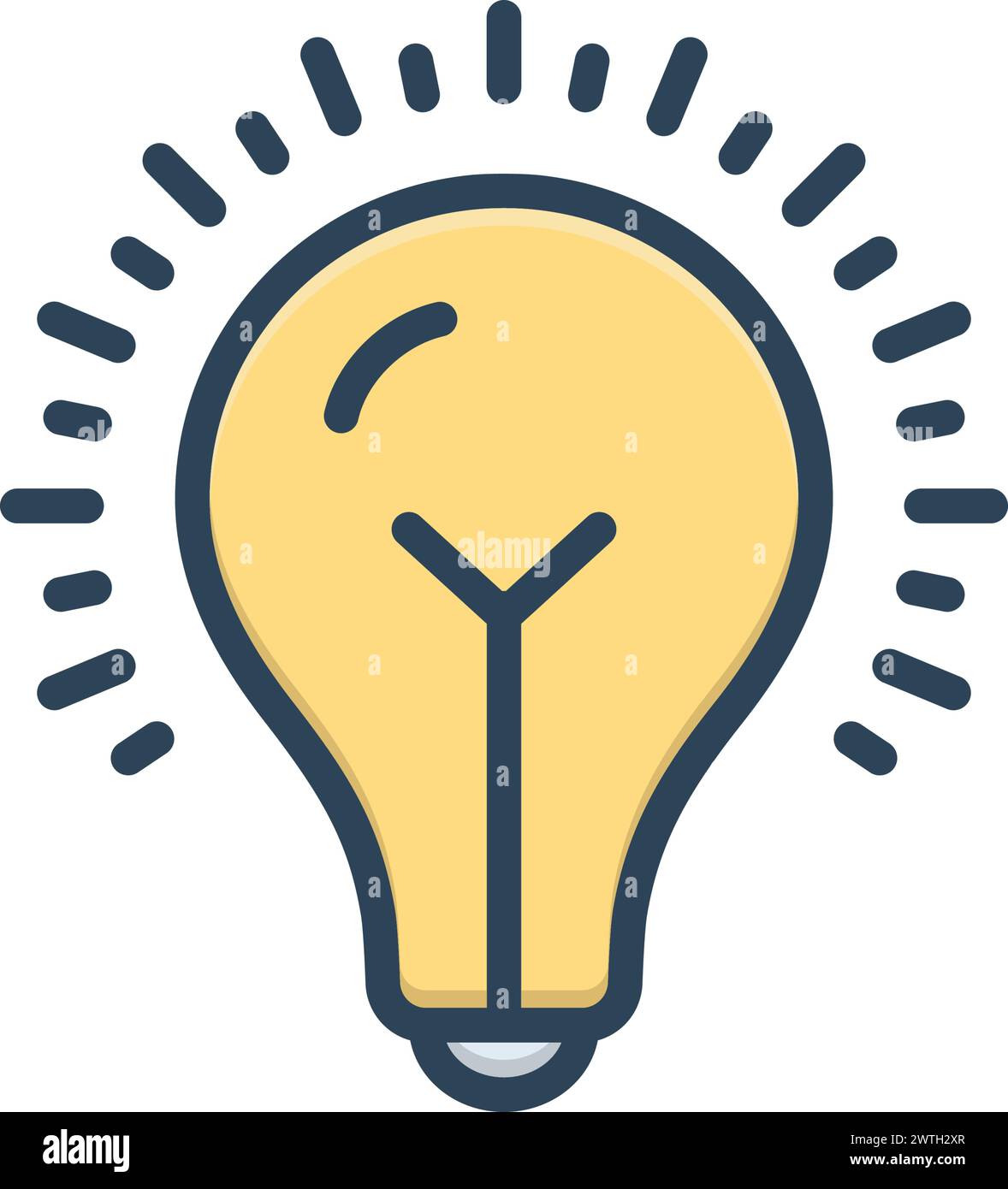 Icon for bulb light, bulb Stock Vector Image & Art - Alamy
