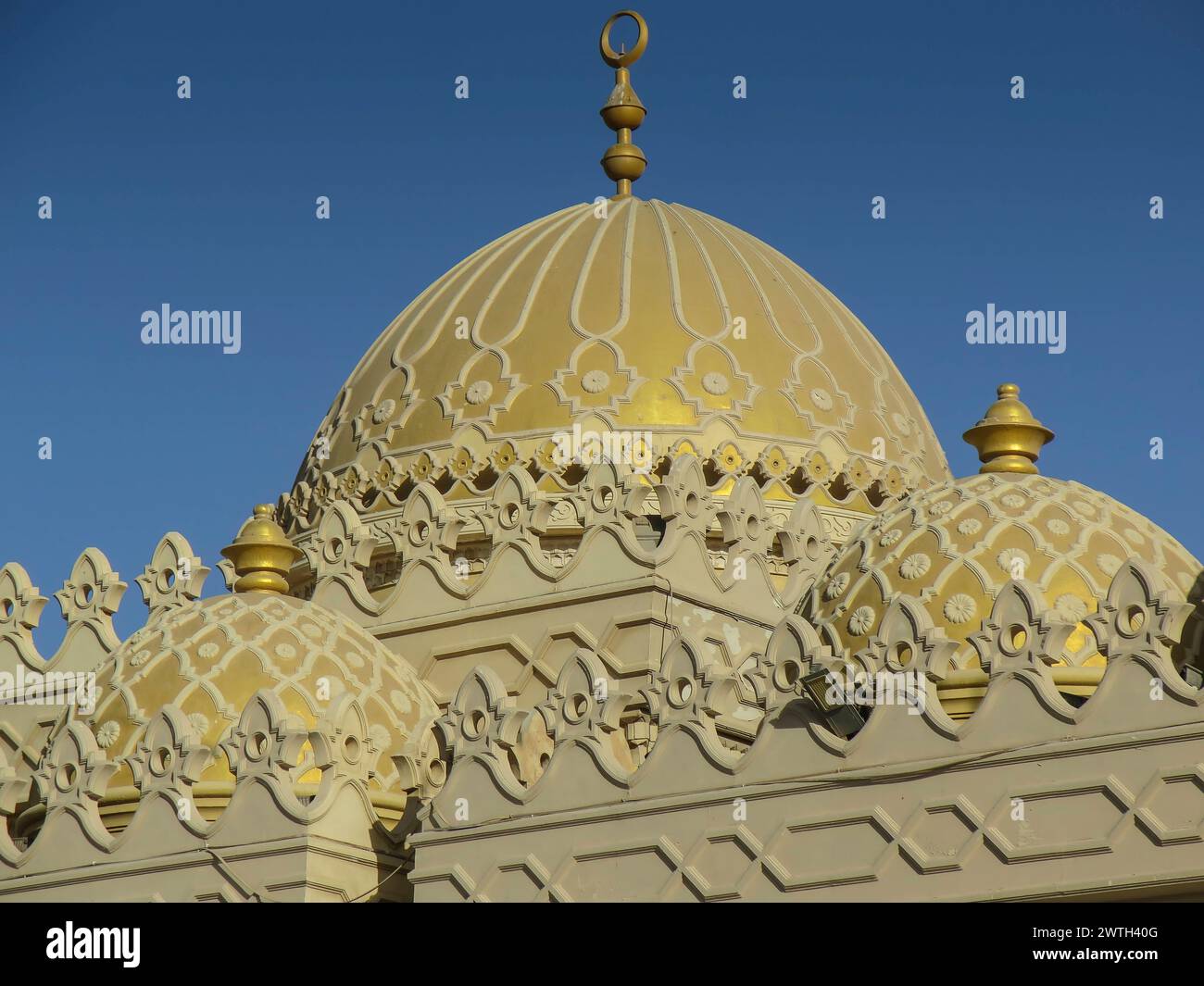 Al Mina Moschee, Hurghada, Ägypten *** Al Mina Mosque, Hurghada, Egypt Stock Photo