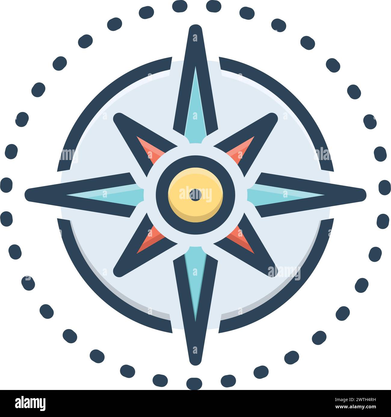 Icon For Compass Discovery Stock Vector Image Art Alamy