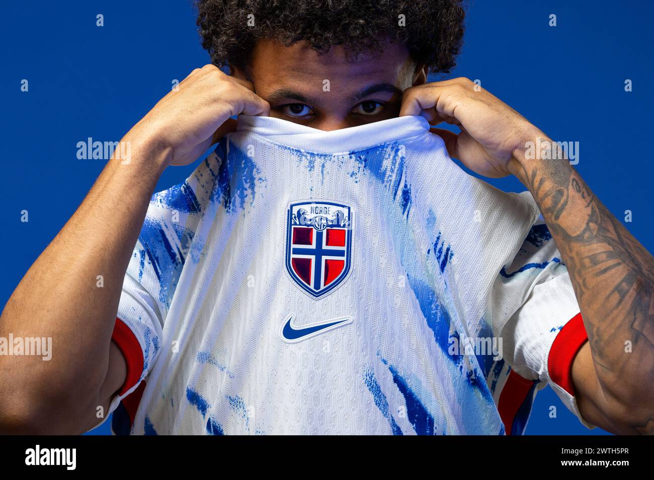 Manchester, UK. 28th Feb, 2024. 240318 Oscar Bobb of the Norwegian