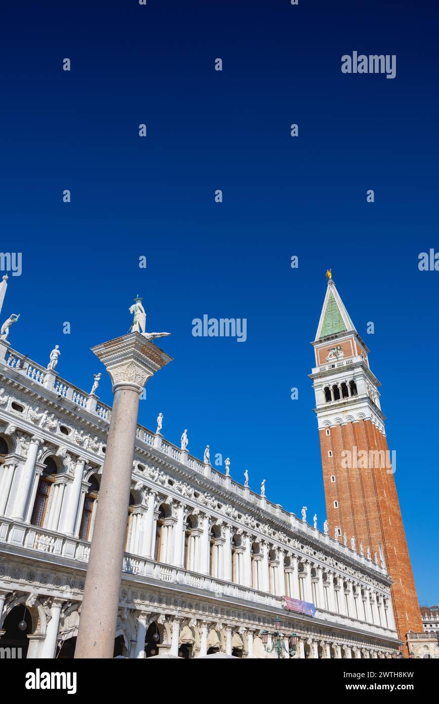 Detail of famous architecture in San Marco Square Stock Photo