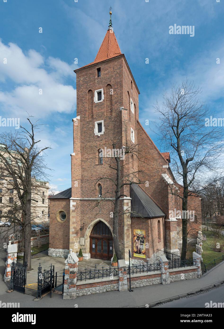 Church of the Holy Cross, Krakow, Poland Stock Photo