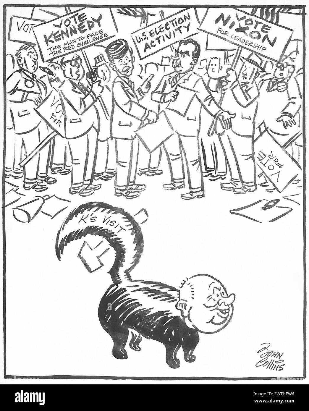 Cartoon skunk Cut Out Stock Images & Pictures - Alamy