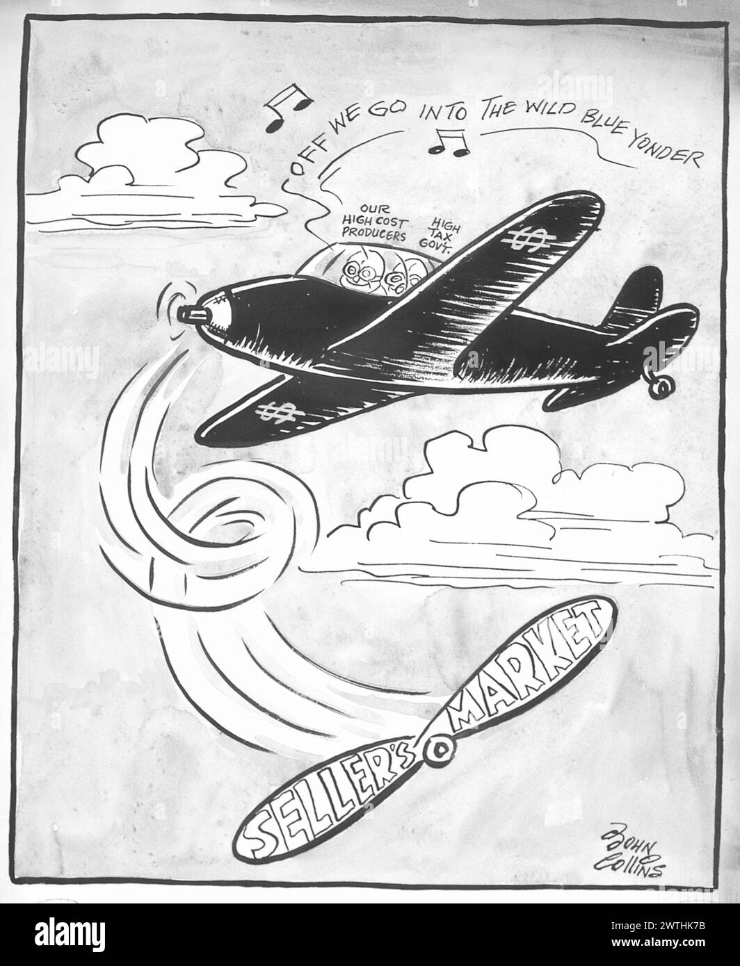 Cartoon - Don't Look Now, Boys, But You Just Lost Something. John ...