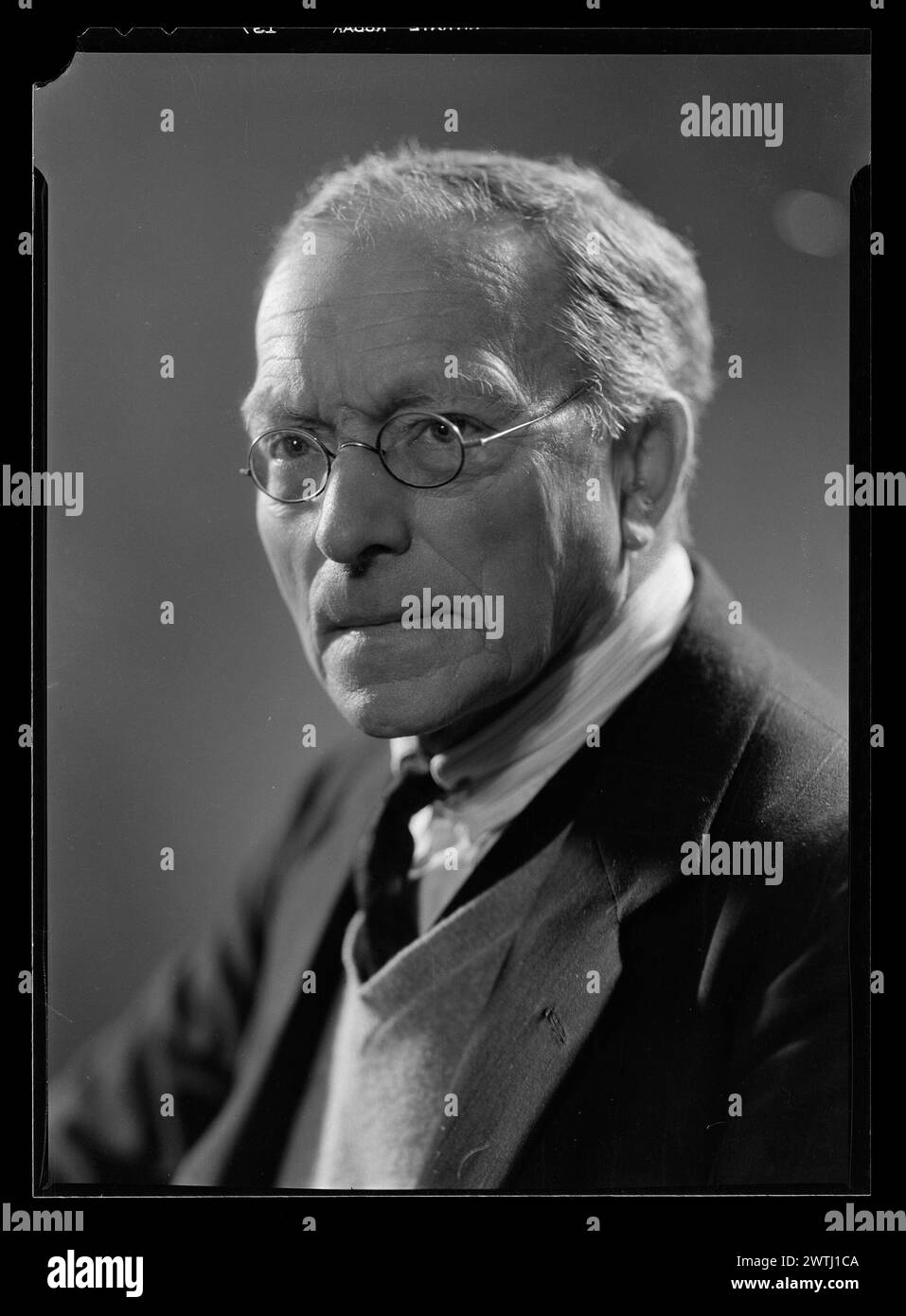 Professor George Von Zedlitz Nitrate negatives, gelatin sil…