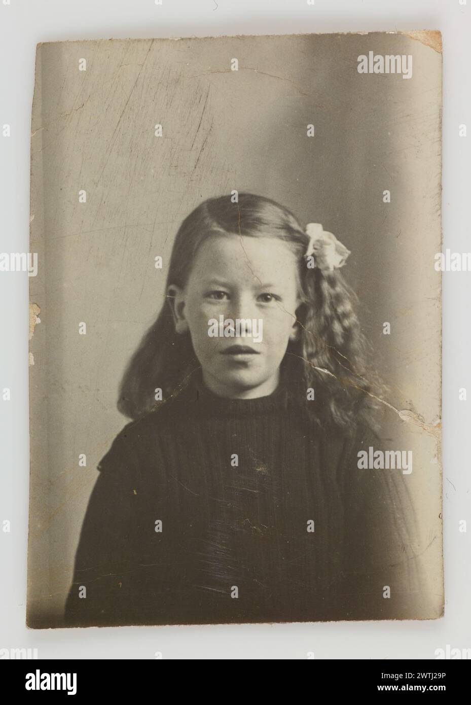 Girl. From the album McDonald family cartedevisite album. blackand