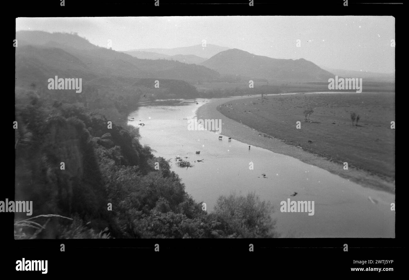 Horowhenua Geological and Tararua Range landscapes Stock Photo - Alamy