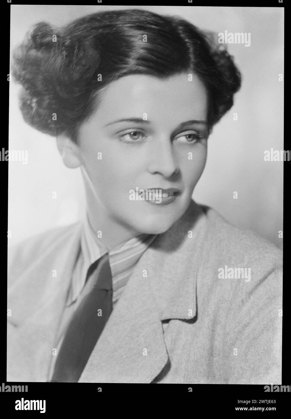 Woman; inscribed 'Mrs A Jamieson' gelatin silver negatives, blackand
