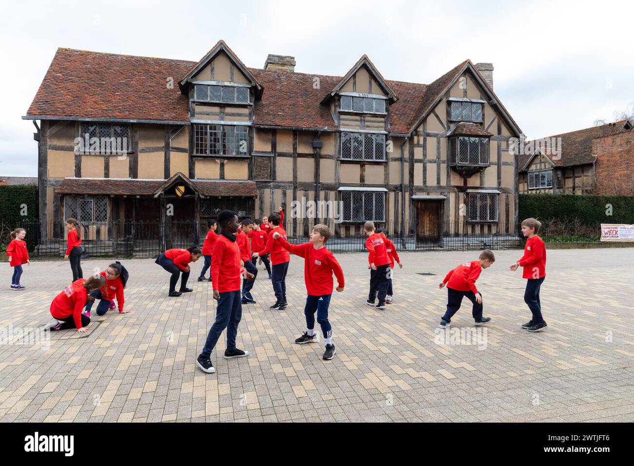 UK, StratforduponAvon. 18/03/2024. In celebration of the 10th