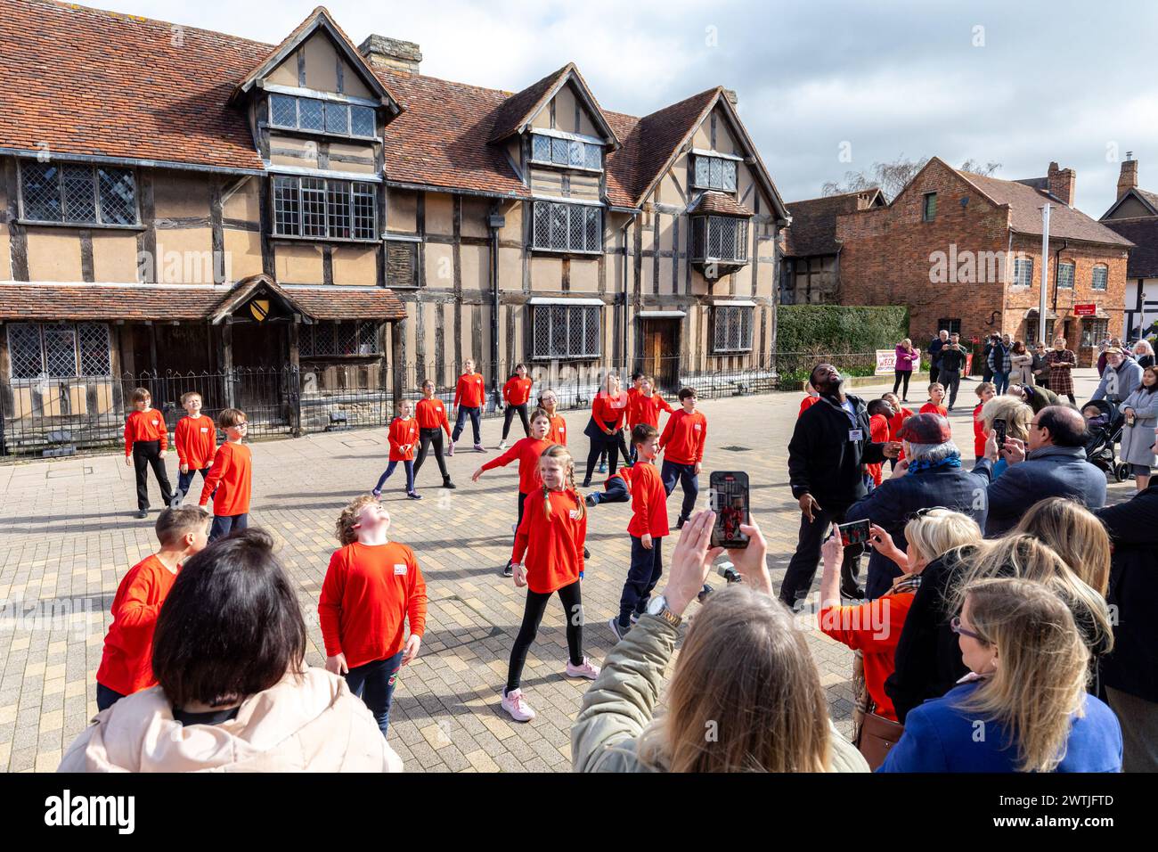 UK, StratforduponAvon. 18/03/2024. In celebration of the 10th