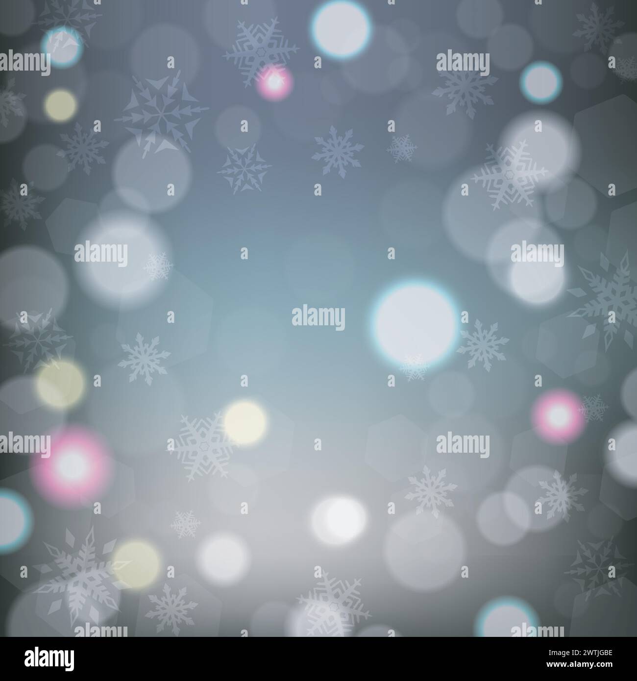 Bokeh Lights Abstract Background, Vector Illustration Stock Vector ...
