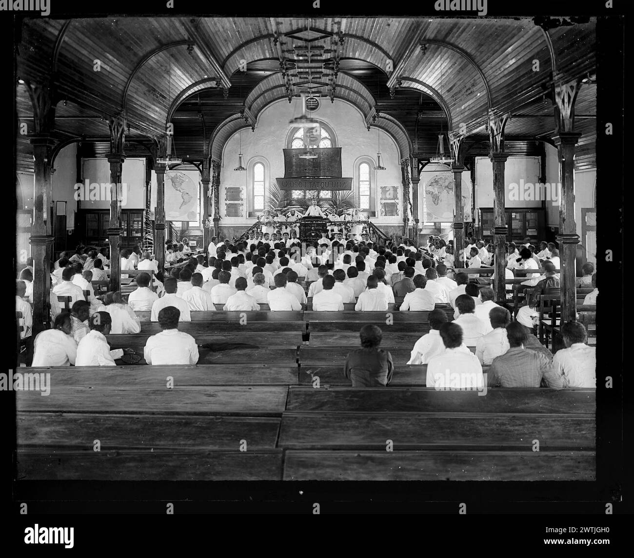 Depiction of church Black and White Stock Photos & Images - Alamy