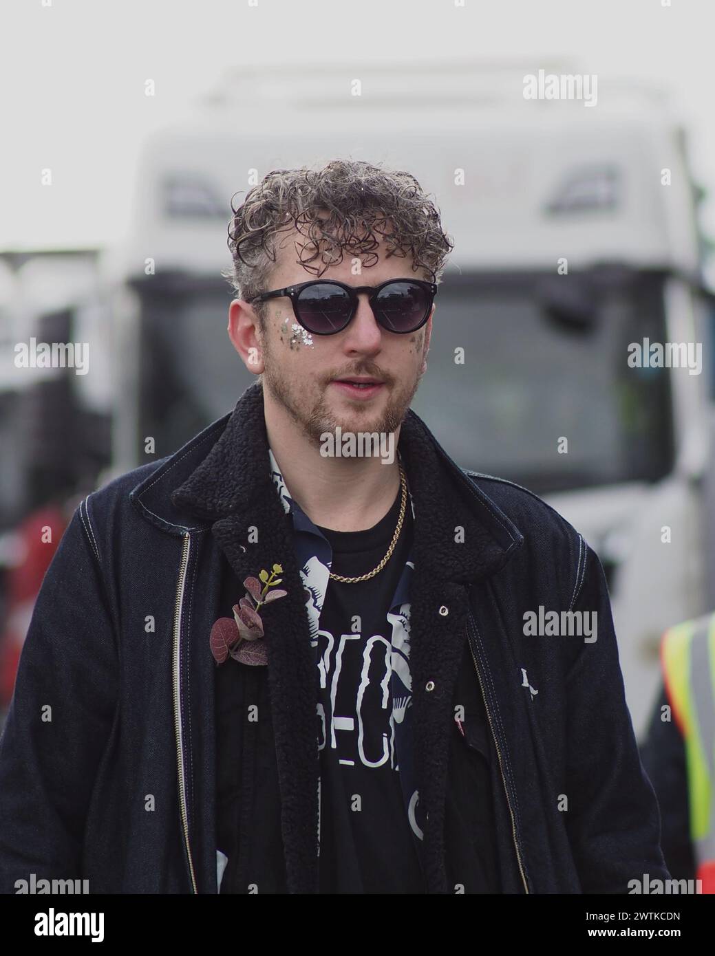 Birmingham, UK. 17th March, 2024. St Patrick's Day Parade 2024 makes a