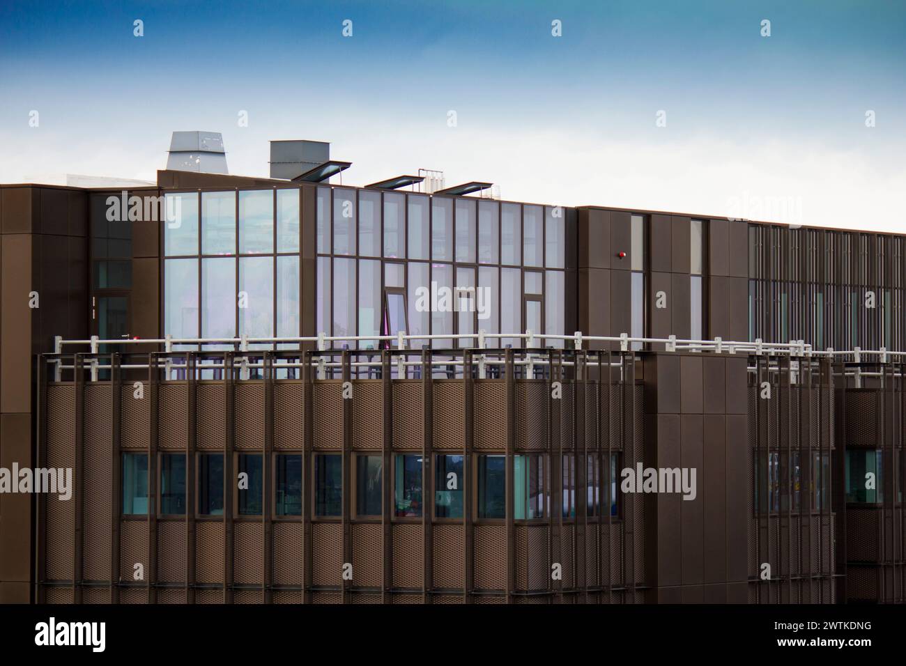 University of Wolverhampton Science Building Stock Photo