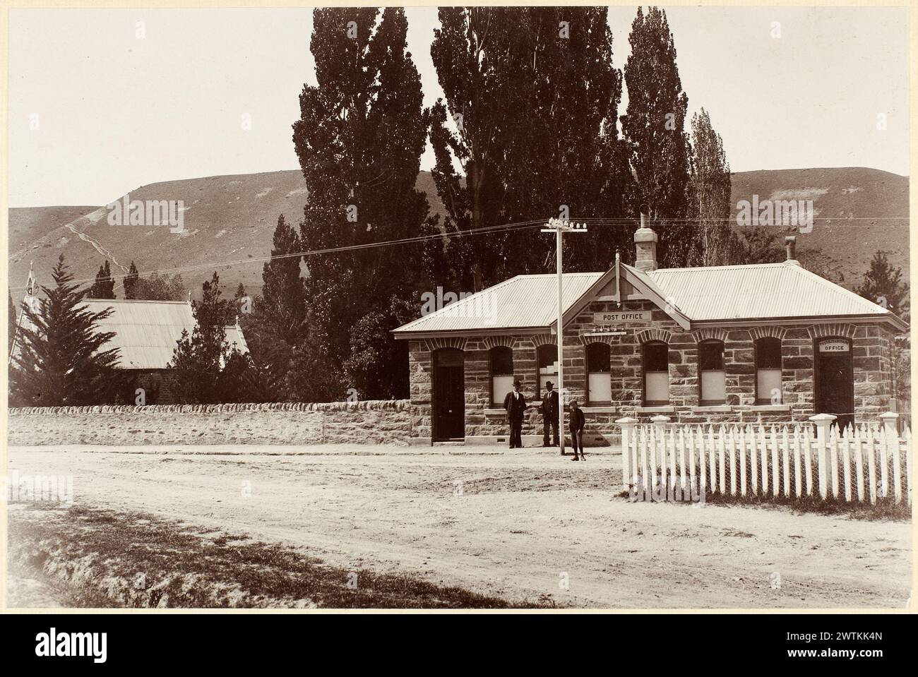 Post Office Clyde blackandwhite prints Stock Photo Alamy