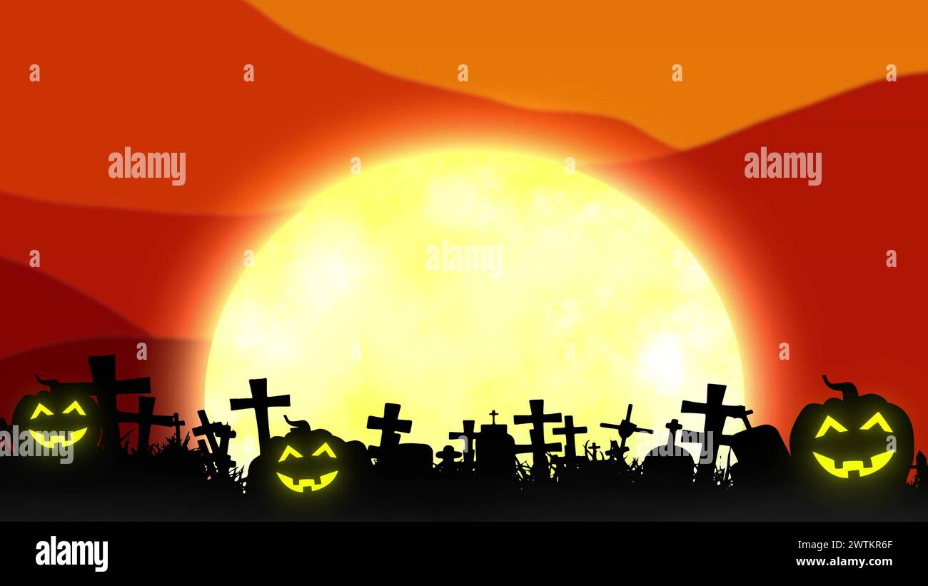 Spooky halloween castle pumpkins 4k hi-res stock photography and images ...