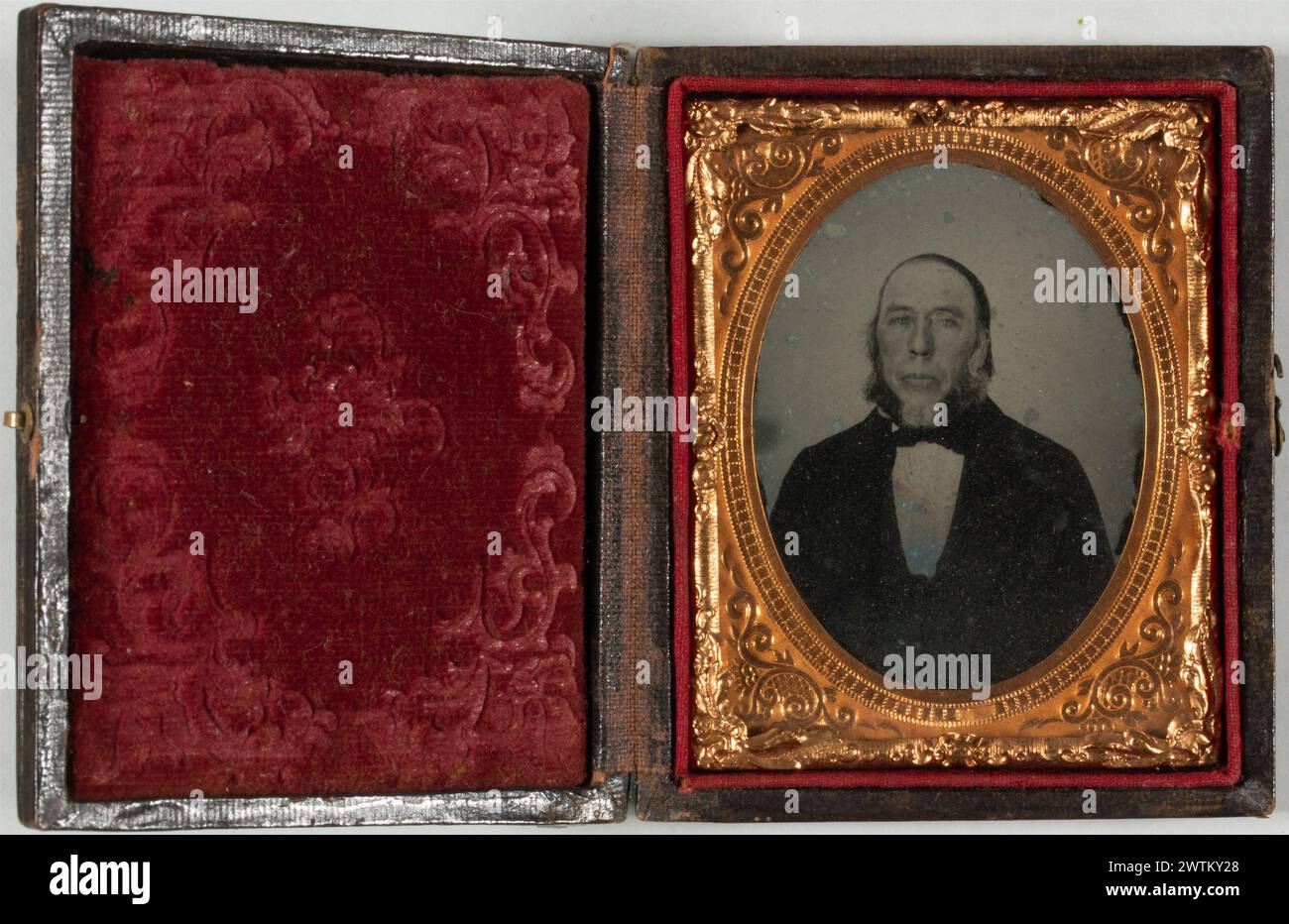 Ambrotype - Portrait of an unidentified man, 1850-1870 Stock Photo - Alamy