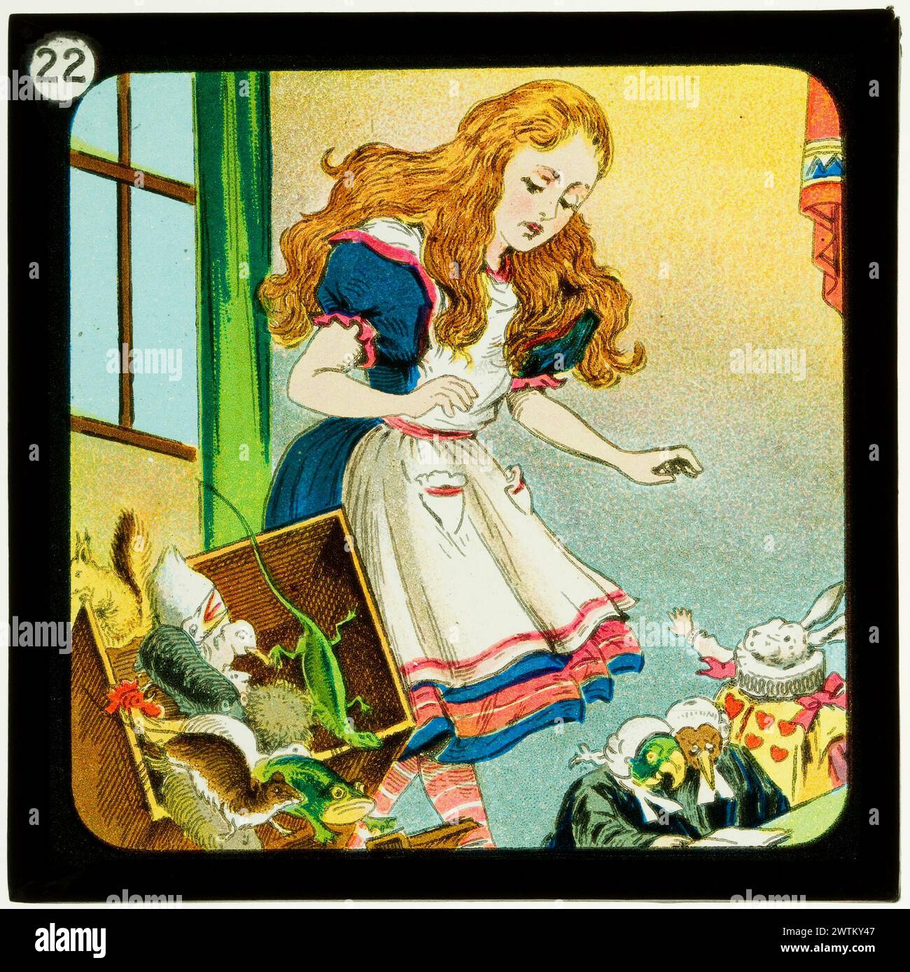 Alice in Wonderland (Part 3), who stole the tarts: she was growing ...