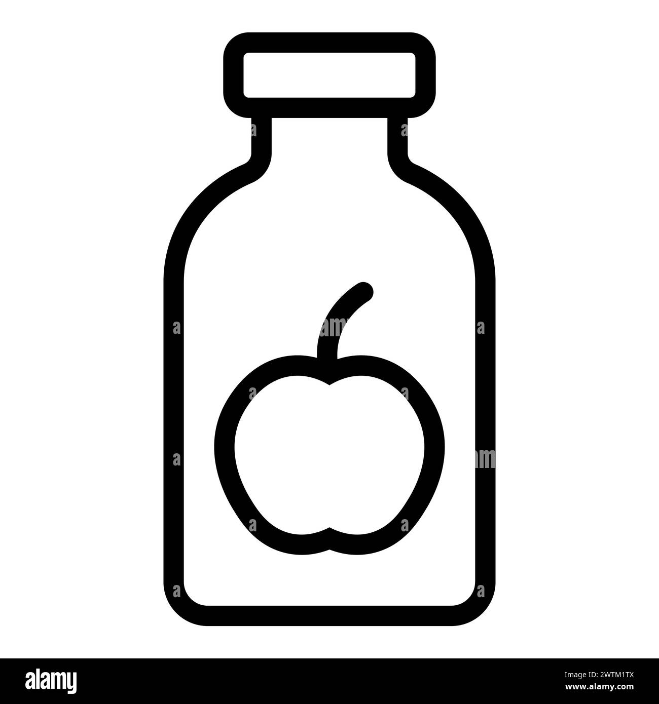 Black Vector Apple Juice Icon On White Background Stock Vector Image black-vector-apple-juice-icon-on-white-background-stock-vector-image