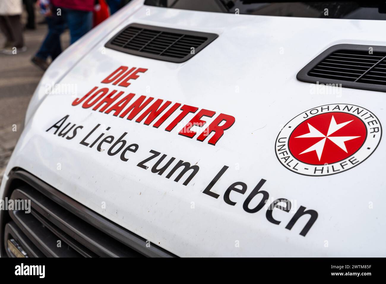 Schwabmünchen, Bavaria, Germany - March 17, 2024: Vehicle with logo ...