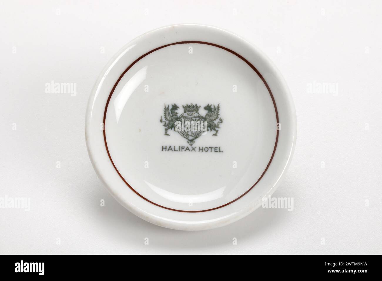 Bread plate Halifax Hotel Greenwood Pottery Company, 18681933 Greenwood Pottery Company, 1868