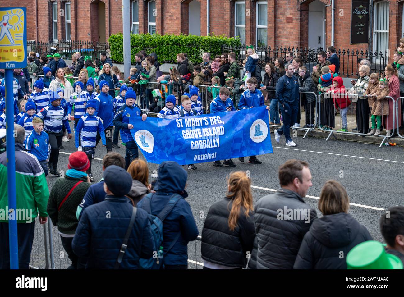 St.Patrick Day , Limerick Ireland ,17 March 2024 ,cultural event Stock ...