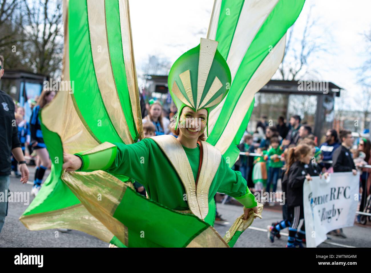 St.Patrick Day , Limerick Ireland ,17 March 2024 ,cultural event Stock ...