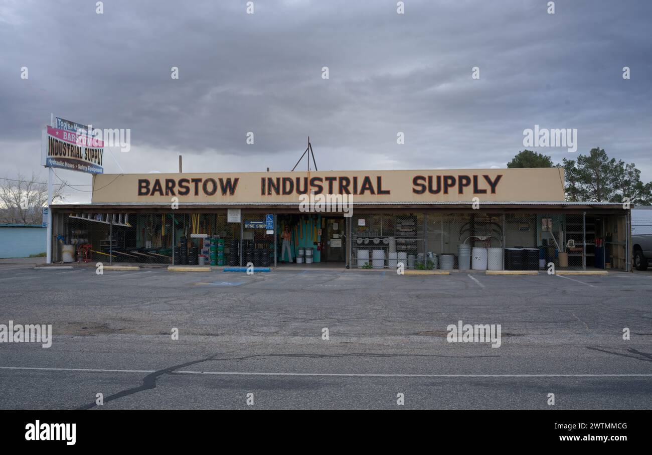 Barstow Industrial Supply, Barstow, California Stock Photo Alamy