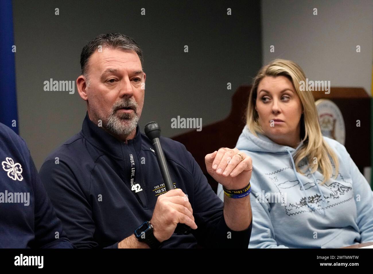 Nicole Beausoleil, right, the parent of Oxford H.S. School shooting ...