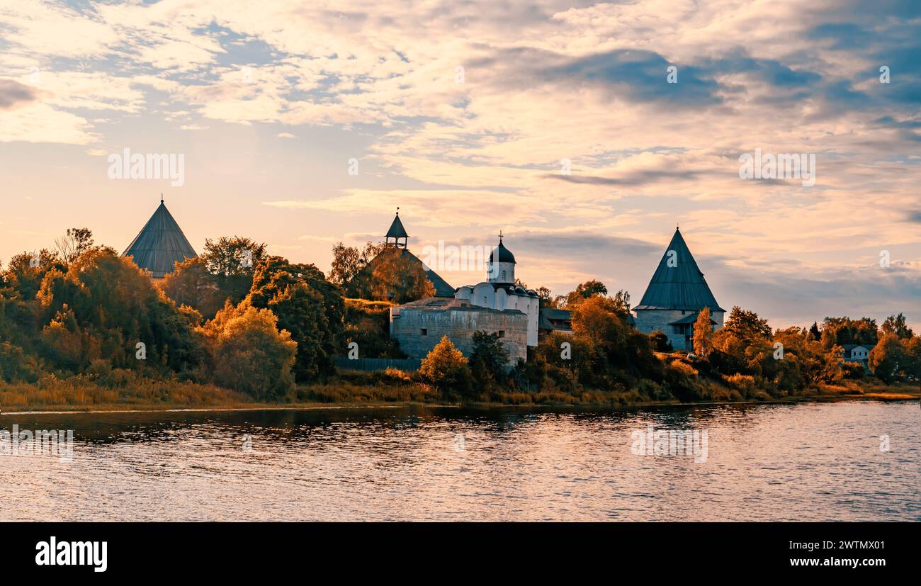 Staraya Riba Staraya Ladoga, Leningrad region, Russia. July 23, 2023. The ancient ...