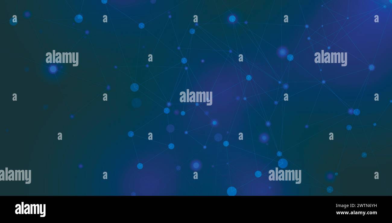 Graphic abstract background. Connect visualization with dots and lines ...