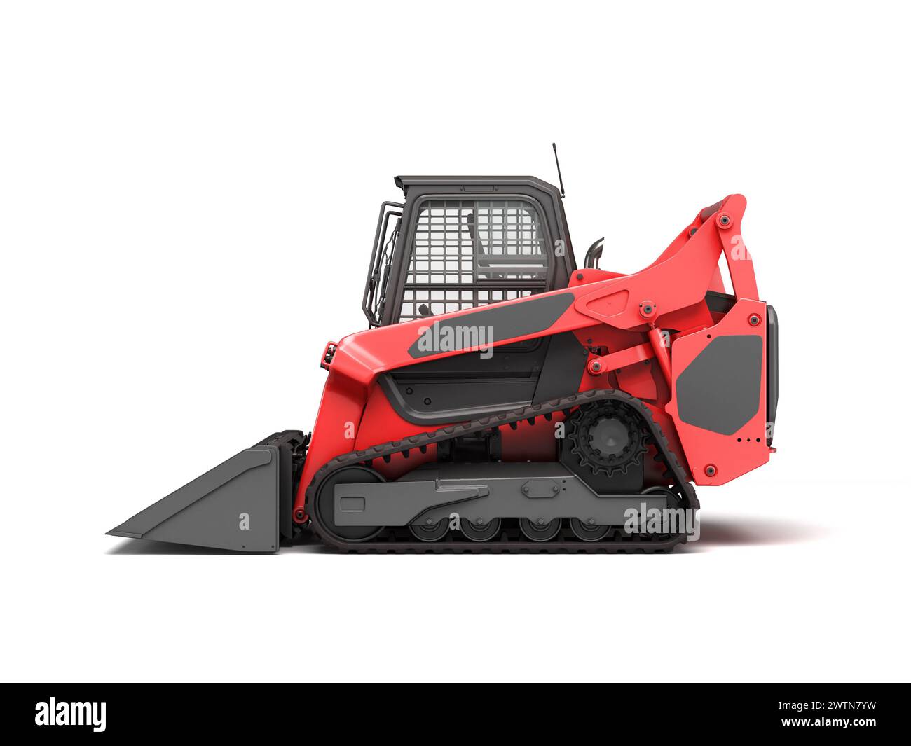 Compact track loader Cut Out Stock Images & Pictures - Alamy