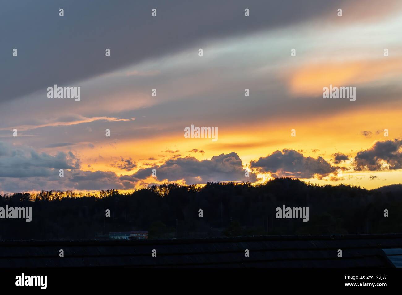 Colorful scenic morning view hi-res stock photography and images - Alamy