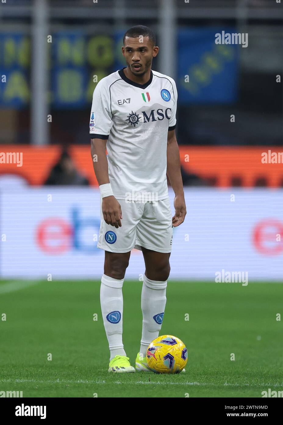Milan, Italy. 17th Mar, 2024. Juan Jesus of SSC Napoli during the Serie A match at Giuseppe Meazza, Milan. Picture credit should read: Jonathan Moscrop/Sportimage Credit: Sportimage Ltd/Alamy Live News Stock Photo