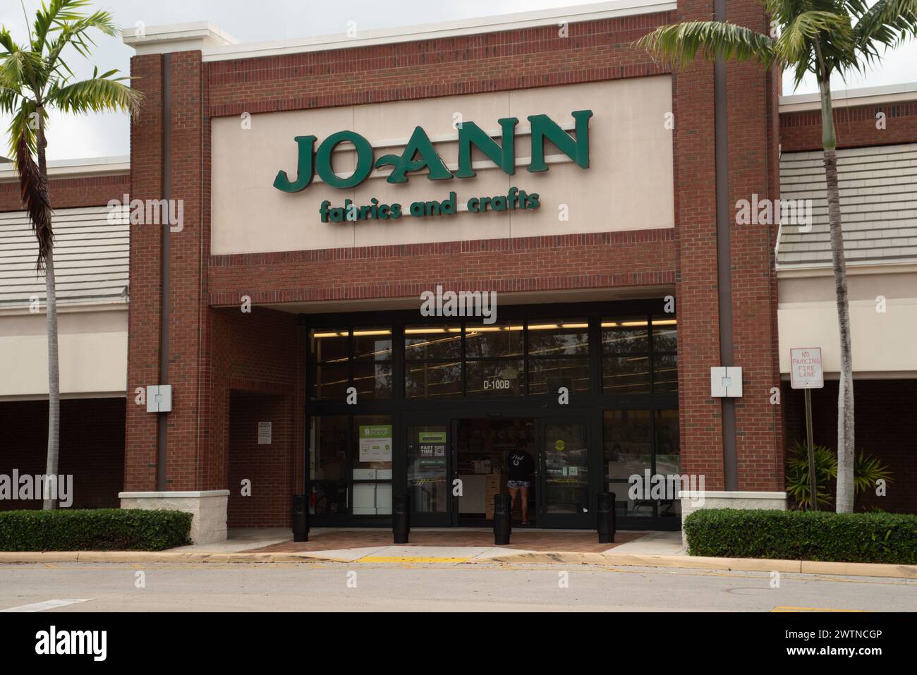 Plantation, USA. 18th Mar, 2024. A Joanne store in Plantation, Florida in March, 2024. The craft retailer has filred for Chapter 11 bankruptcy protection. (Photo by Geoffrey Clowes/Sipa USA) Credit: Sipa USA/Alamy Live News Stock Photo
