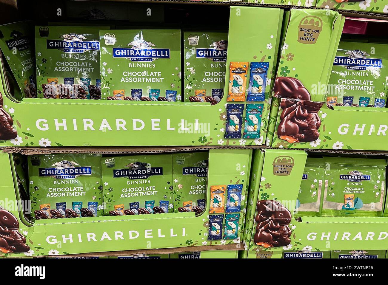 Boca Raton, United States. 13th Mar, 2024. Candy and chocolates for ...