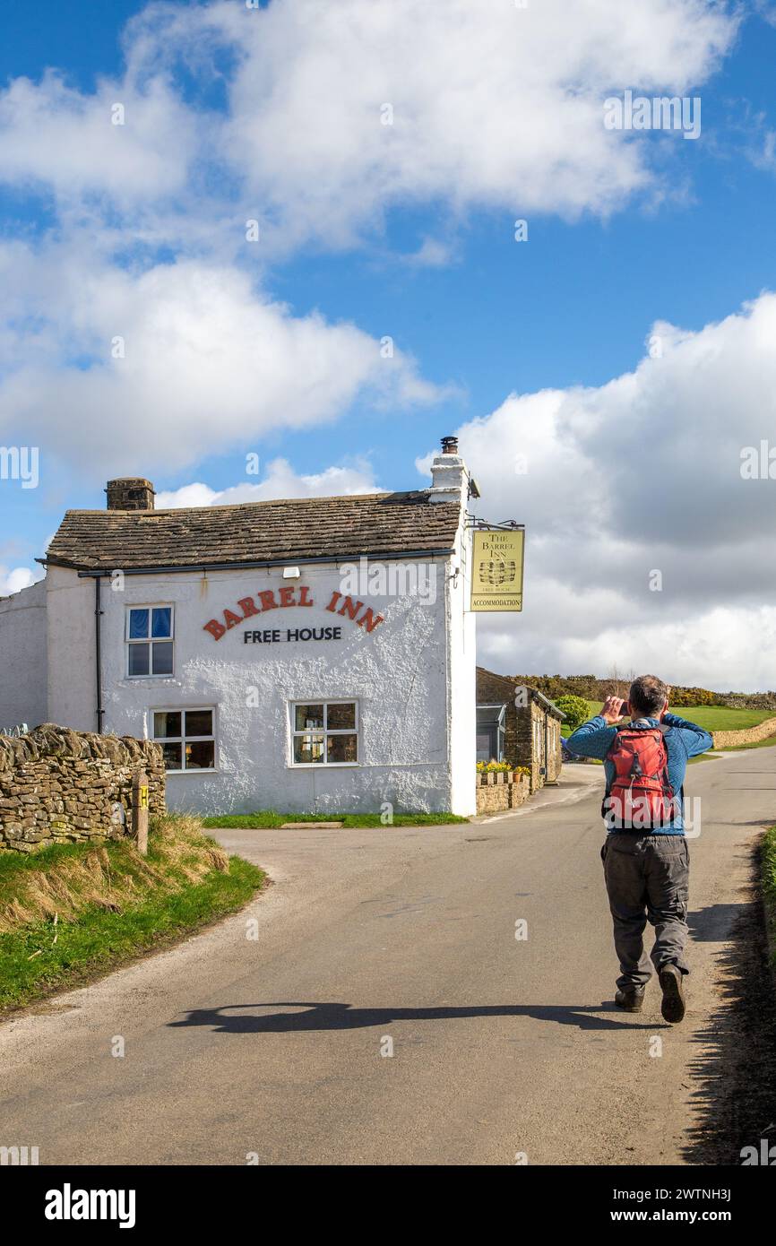 The Barrel Inn at Bretton the highest pub in Derbyshire dates back to 1597 and stands at the