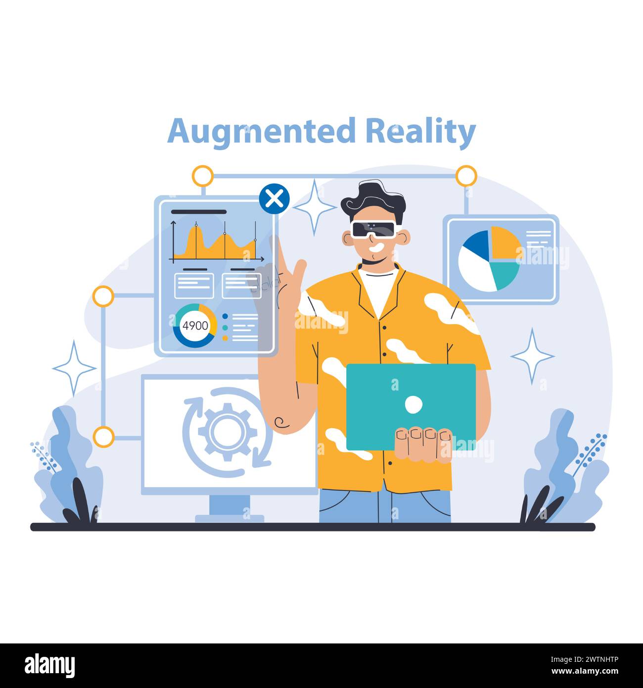 Virtual Enhancement Concept. Augmented reality for interactive data ...