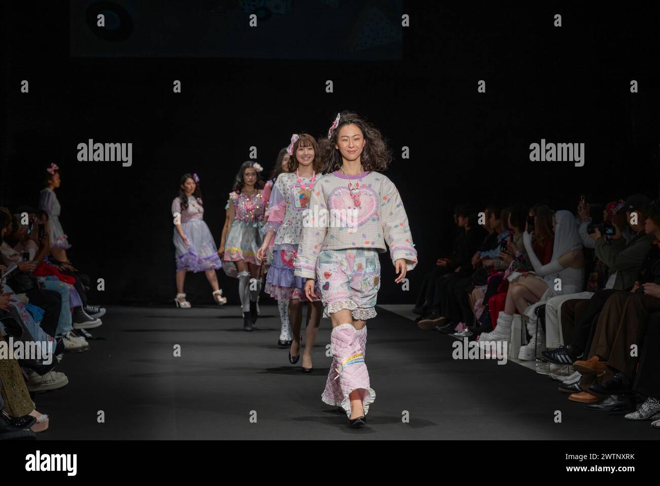 Tokyo, Japan. 16th Mar, 2024. Runway model, March 16, 2024 - Rakuten ...