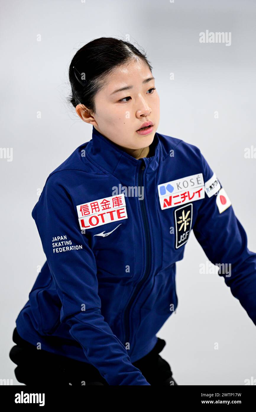 Montreal, Canada. 18 March, 2024. Mone CHIBA (JPN), during Women