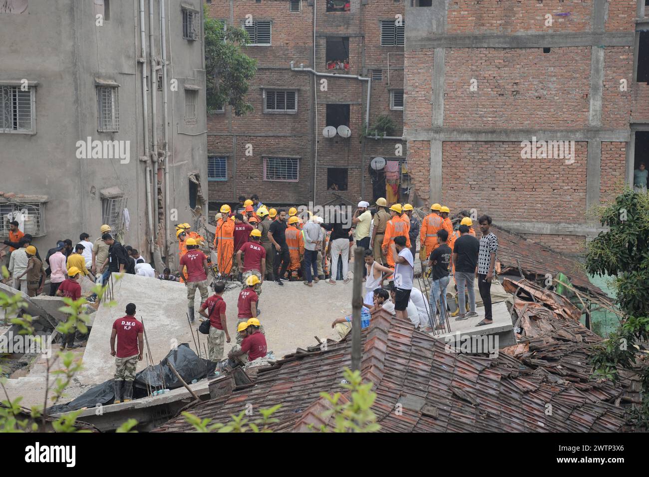 Ndff Rescue Kolkata, India. 18th Mar, 2024. Members of the National Disaster ...
