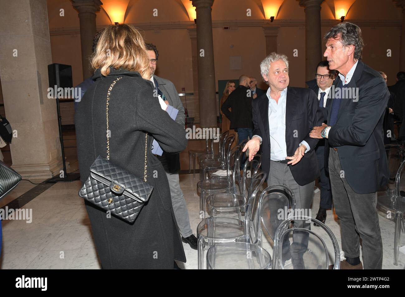 Rome, Italy. 18th Mar, 2024. Rome, Guglielmo Marconi University ...